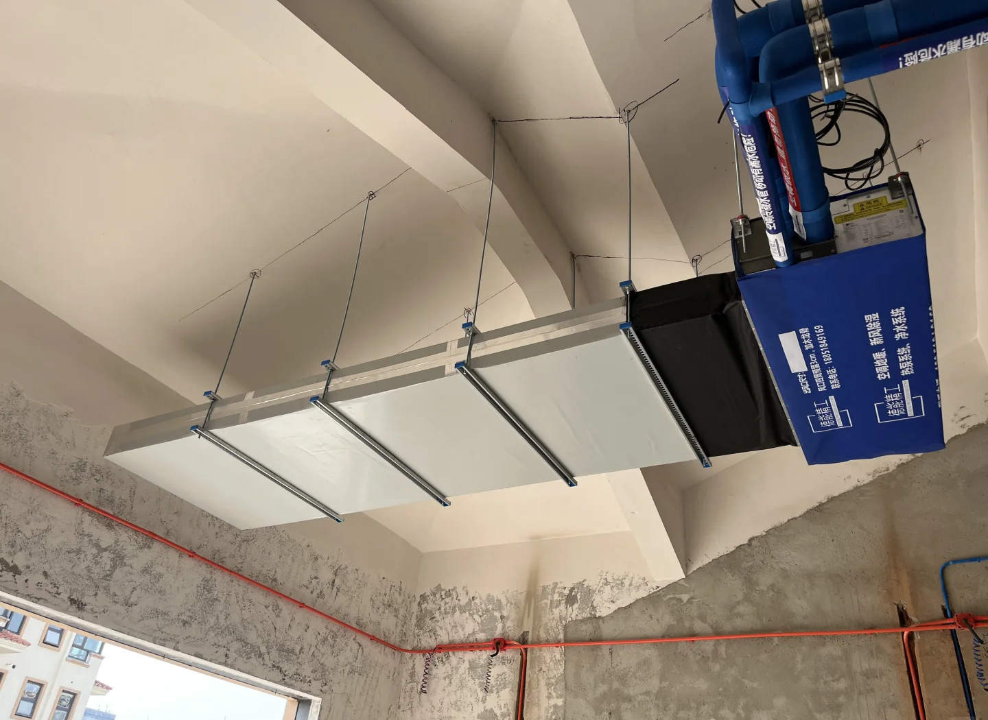 中央空調風管系統安裝與調試要點