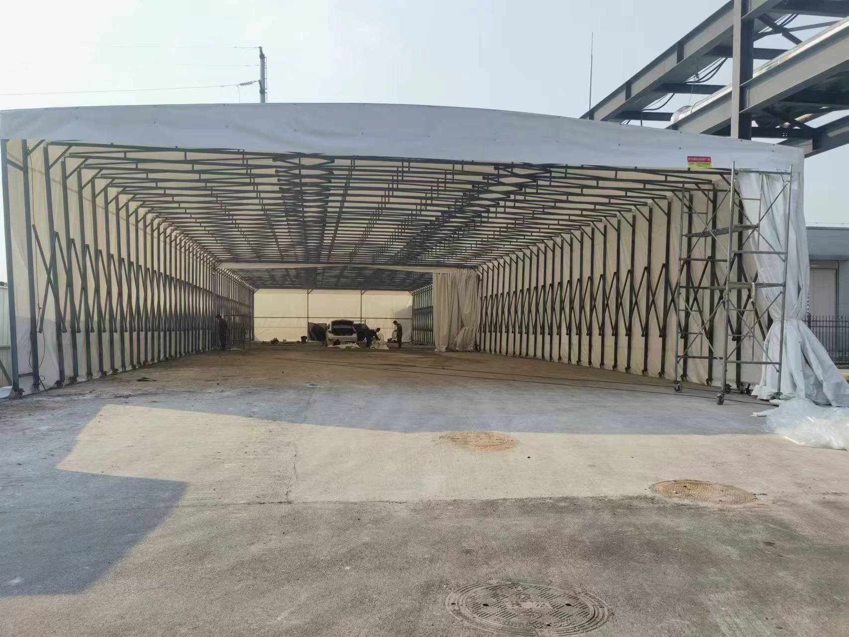 移動(dòng)雨蓬制作安裝規(guī)范｜防水抗風(fēng)工藝