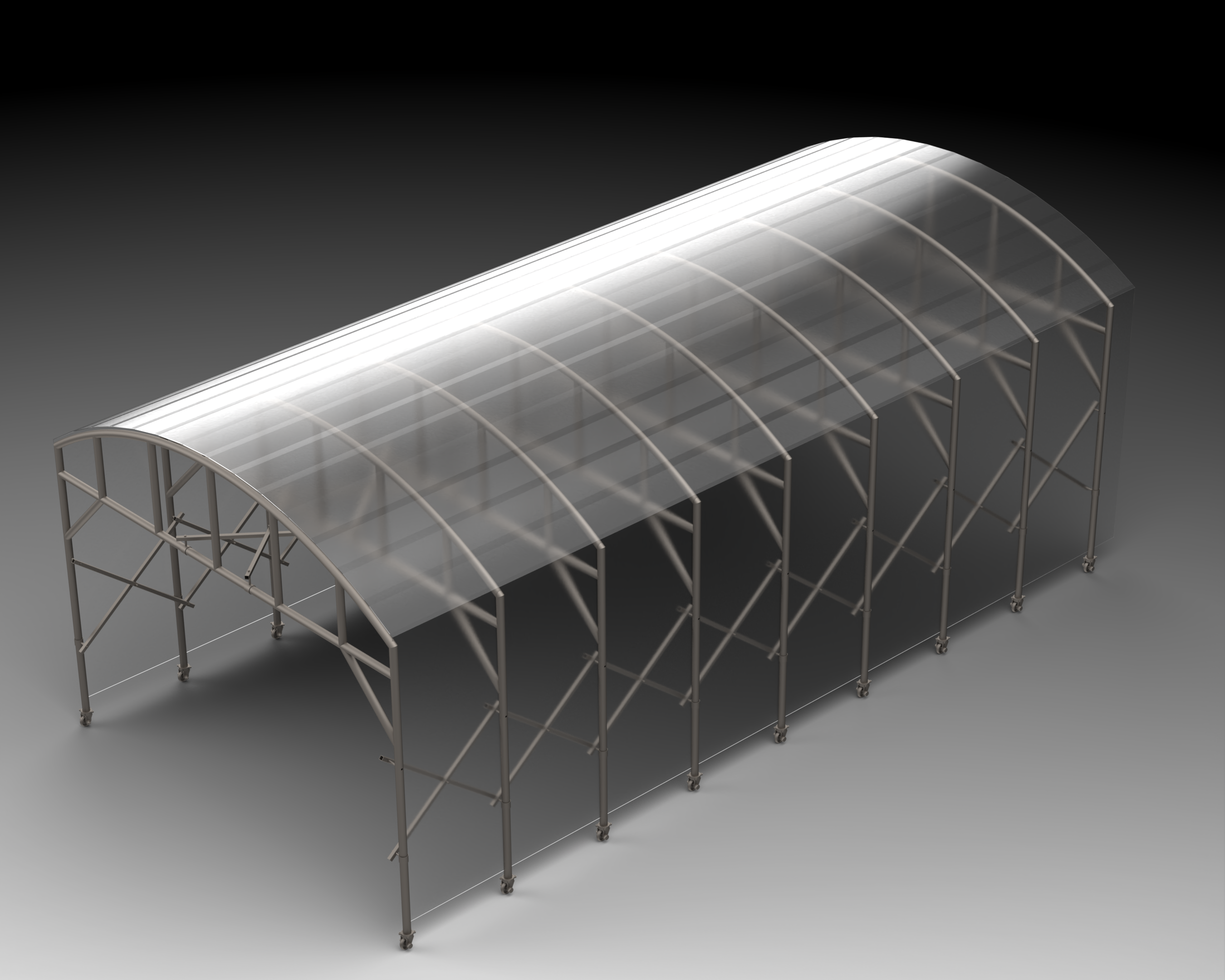 移動(dòng)式雨棚制作安裝，防風(fēng)不塌、伸縮順暢